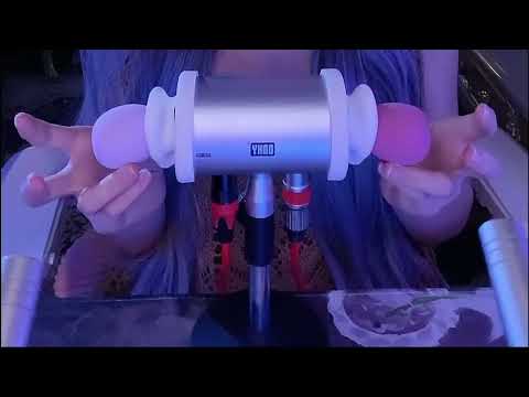 Sleep-Inducing ASMR: Goose Feather, Tuning Fork & Cotton Swabs Ear Session / 3Hr (No Talking)