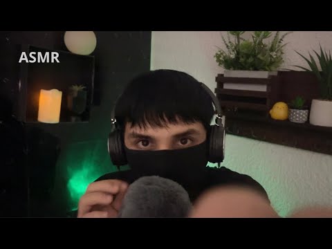ASMR Tocando Tu Carita + Chicle 😴