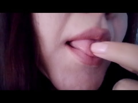 ASMR spit painting 🎨 your face and liking