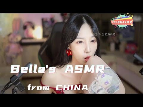 【贝拉小姐姐 ASMR】jio按摩，吐舌，温柔亲亲哄睡