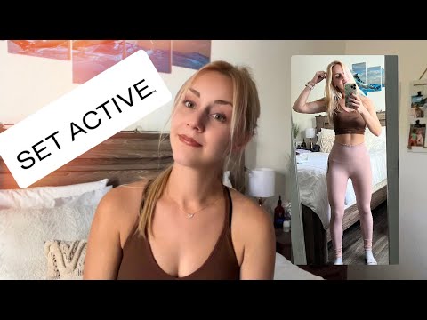 ASMR Activewear Clothing Haul (Set Active) soft spoken