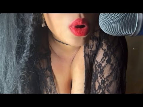 ASMR Tingling Lipstick Applying