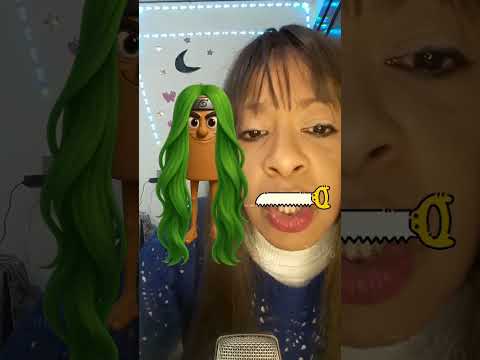 ASMR O CORTE DO CABELO VERDE #shorts #brainrotmemes #tungsahur  #tungtungsahur