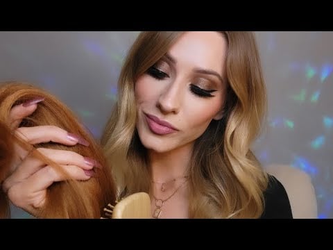 ASMR | Girl In The Back Of The Class Plays With Your Gorgeous Hair ✨️ (personal attention roleplay)