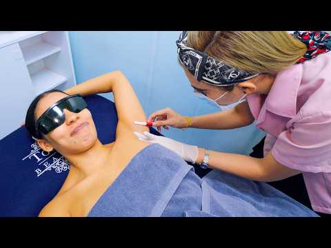 ASMR: My Permanent FULL BODY Japanese IPL Laser Hair Removal Journey (includes face) Ep.3