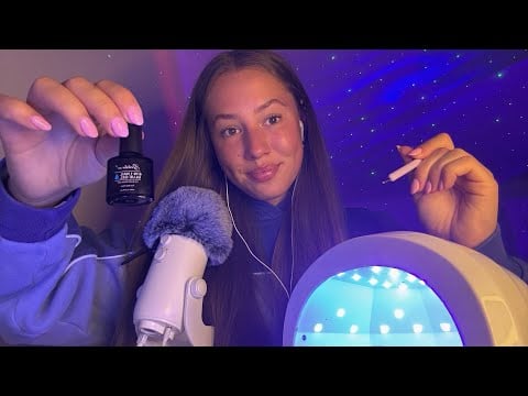 ASMR nail salon roleplay 💅 