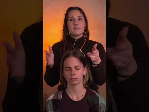 asmr massage on a real person