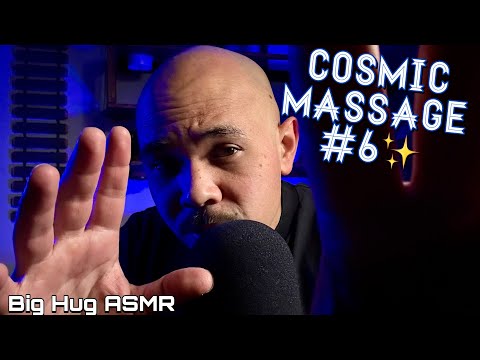 Cosmic Massage ASMR✨- HIGH Sensitivity Whispers and Fast Hand Sounds will MELT your Brain! 🫠