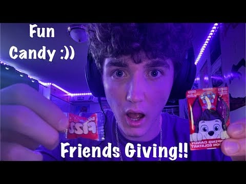 ASMR - Whisper Ramble & Candy Sounds 🍬 
