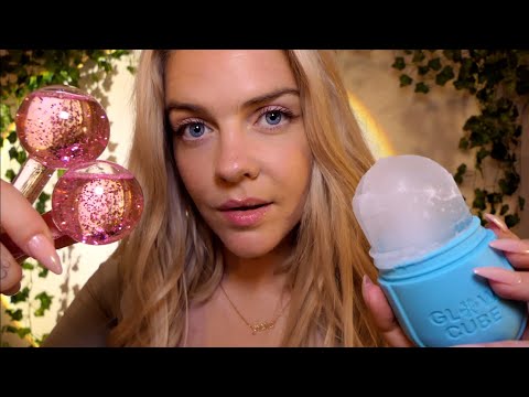 ASMR RP | Traitement de la peau en clinique✨nettoyage et massages