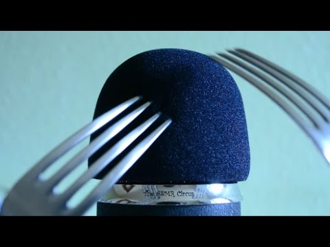 ASMR Forks Scratching Your Ears Again . Your Ultimate Silverware Sleep Aid. No Talking