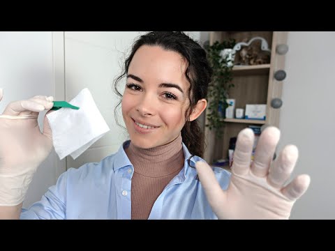 ASMR [Roleplay] - Une infirmière soigne tes blessures à l'hopital - Soft spoken