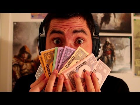 Le bruit relaxant des billets de Monopoly