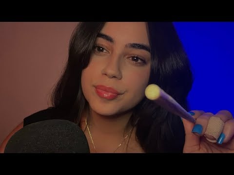 ASMR Giving You The Tingles (❌ marks the spot,tracing your face..)