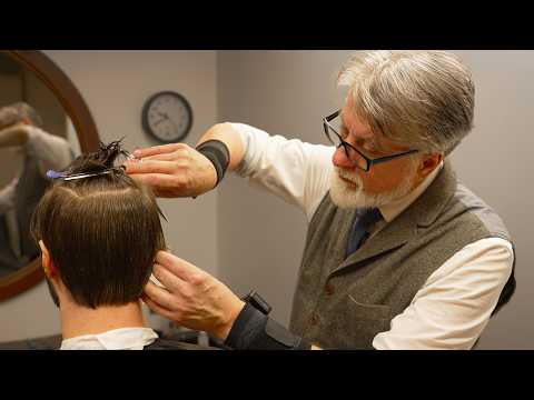 💈(ASMR) Classic Barbering Services to Perfection by Old School Master Barber in Saint Petersburg