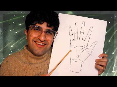 [ASMR] Teaching You How To Palm Read (You're A Medieval Witch Hunter) (British Accent)