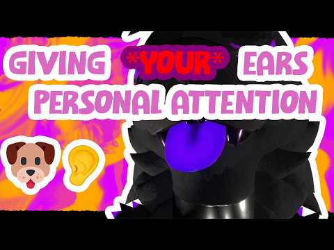 [FURRY ASMR] Giving *YOUR* ears PERSONAL ATTENTION 🐶👂
