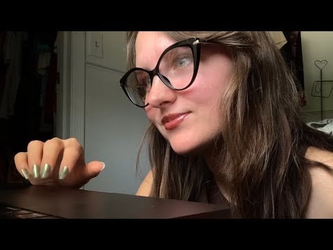 ASMR FOR ADHD | body doubling, get some work done with me