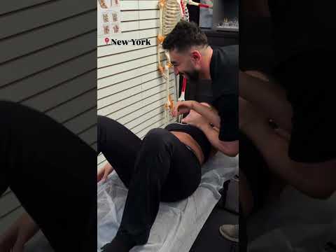 Deep Joint Decompression You NEED to See #chiropractic #asmr #shorts