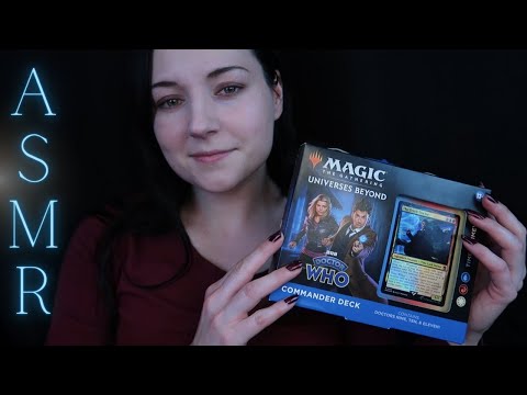 ASMR Magic: The Gathering Dr. Who Precon Deck ⭐ Timey-Wimey! ⭐ Soft Spoken