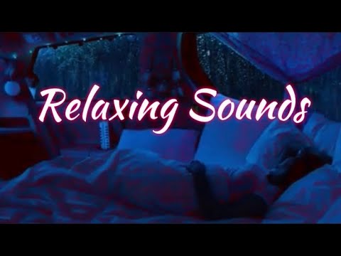 Cozy Ambience of Relaxing Sounds of Rain for Relaxation and Sleeping