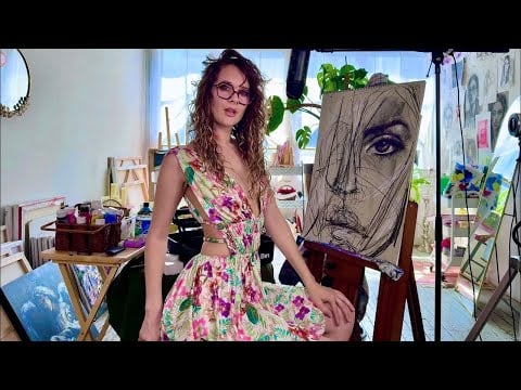 How to Draw a Realistic Eye ASMR Art Tutorial 