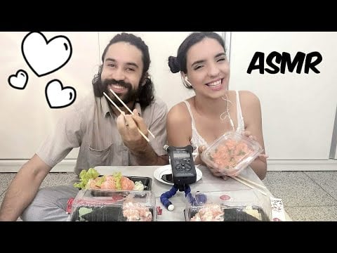 ASMR - COMIDA JAPONESA (mukbang)