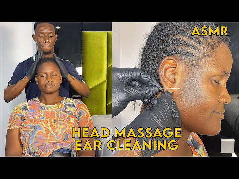 ASMR💫 Aggressive Head , Neck ,Back , shoulder and Ear Massage for Deep Sleep and Relaxation Tonight