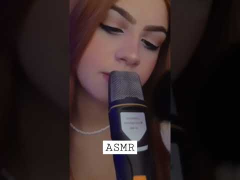 ASMR - PINCEL NO MIC E SONS DE BOCA 👄