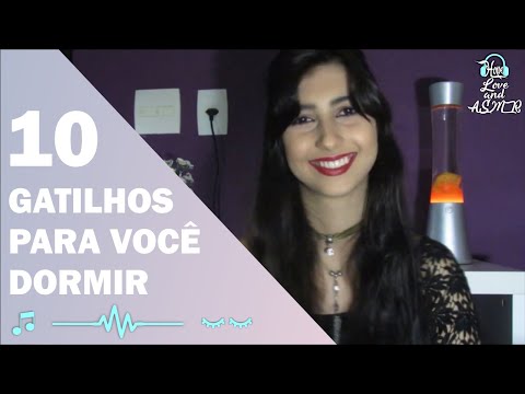 ASMR: 10 gatilhos para você dormir ♡ | No talking