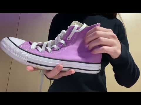 ASMR lofi shoe tapping/scratching