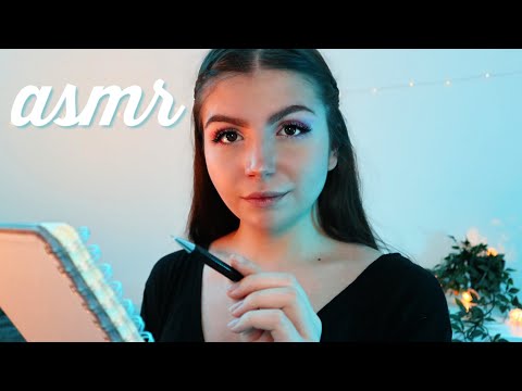 ASMR FRANÇAIS | JE T'INTERVIEW 🖋