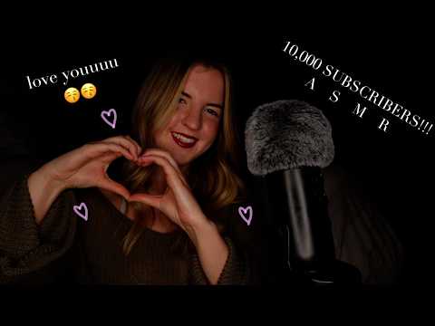 ASMR Whispering My Subscribers Names 10K SUBSCRIBER SPECIAL