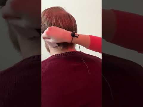 ASMR Gua Sha Massage #asmrheadmassage #realpersonasmr #tingles #oddlysatisfying