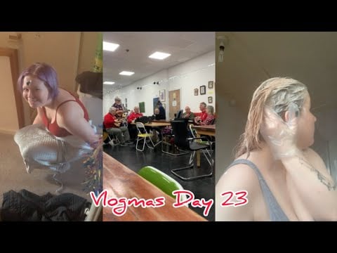 Vlogmas Day 23 - Dyeing My Hair & Christmas Carols