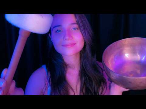 ASMR AFIRMAÇÕES PARA MUDAR SUA VIDA (3 horas: sussurros, mouth sounds e sino tibetano para dormir)