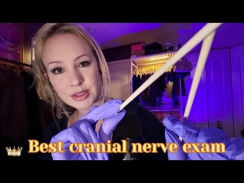 The tingliest cranial nerve exam 👩🏼‍⚕️🩺 | Roleplay ASMR