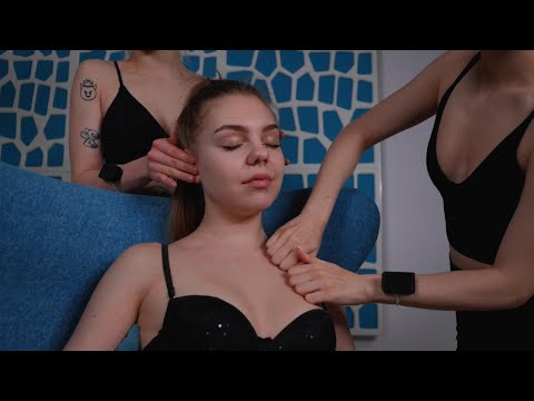 4 Hands ASMR Massage For Deep Sleep