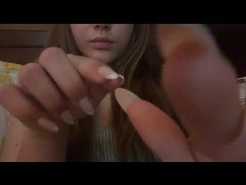 Asmr Close-Up Handmovements w/ Layered Inaudible/Whispering Mouthsounds