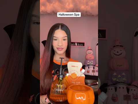 Halloween Spa 👻 #halloween #asmrspa #asmr #asmrskincare #asmrparadormir