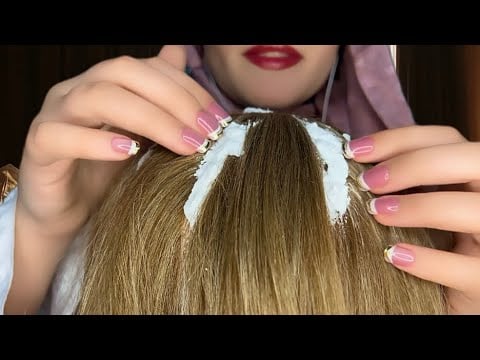 Satisfying ASMR Scalp Treatment & Dandruff Removal For Deep Relaxation