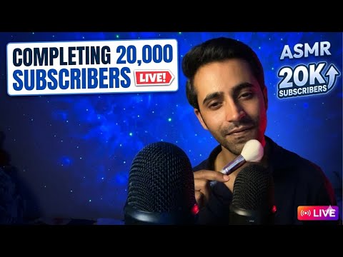 🔴 Versatile ASMR LIVE | Celebrating 20,000 Subscribers Live ✨🎊🎉