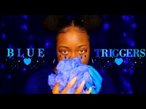 ASMR 💙 Blue Triggers for Sleep, Tingles & Relaxation 💤