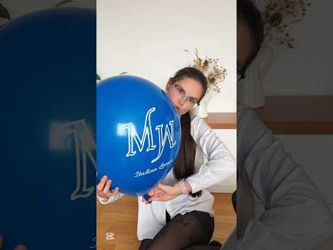Best Blue Blowing Balloon #asmr #balloon #challenge #ballongame