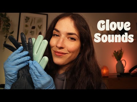 ASMR Different Glove Sounds for Headache Relief 💆🏻‍♀️🧤 scalp & face massage (talking & NO talking)