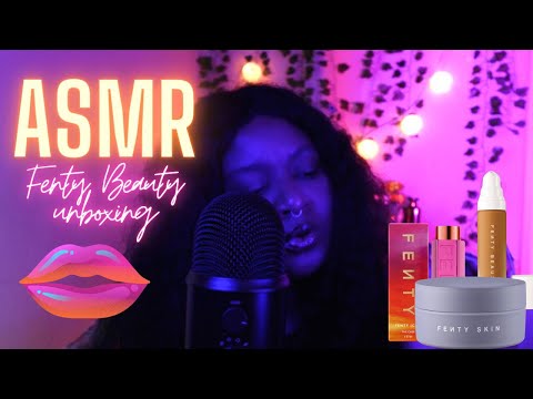 ASMR| 💄 💋 FENTY BEAUTY UNBOXING | TINGLY TRIGGERS