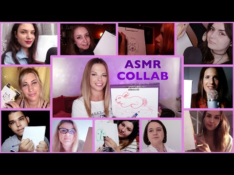 (Magyar ASMR) Rajzold le a kedvenc állatod - ASMR COLLAB