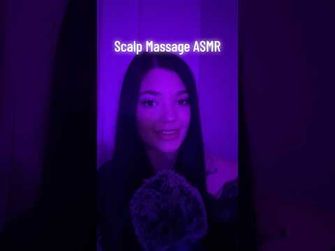 Deep Scalp Massage ASMR 🧖‍♀️🌿 #tingles #visualtingle #relax #triggersforsleep #relaxing #sleepy