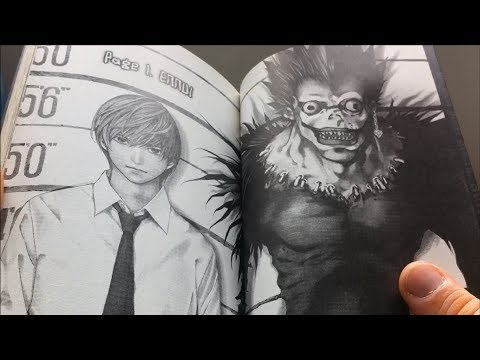 Lecture de Death Note (Chapitre 1) - ASMR Français
