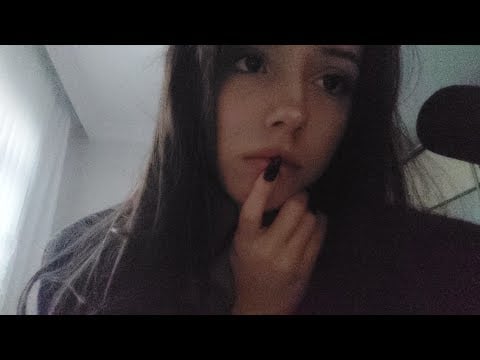 asmr asking you personal questions (mouth sounds & mic scratching)🪻